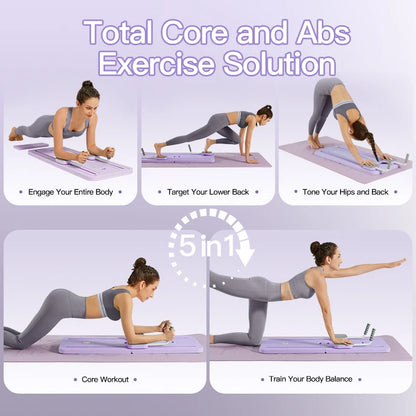 GlowCore™ At-Home Pilates Reformer Board